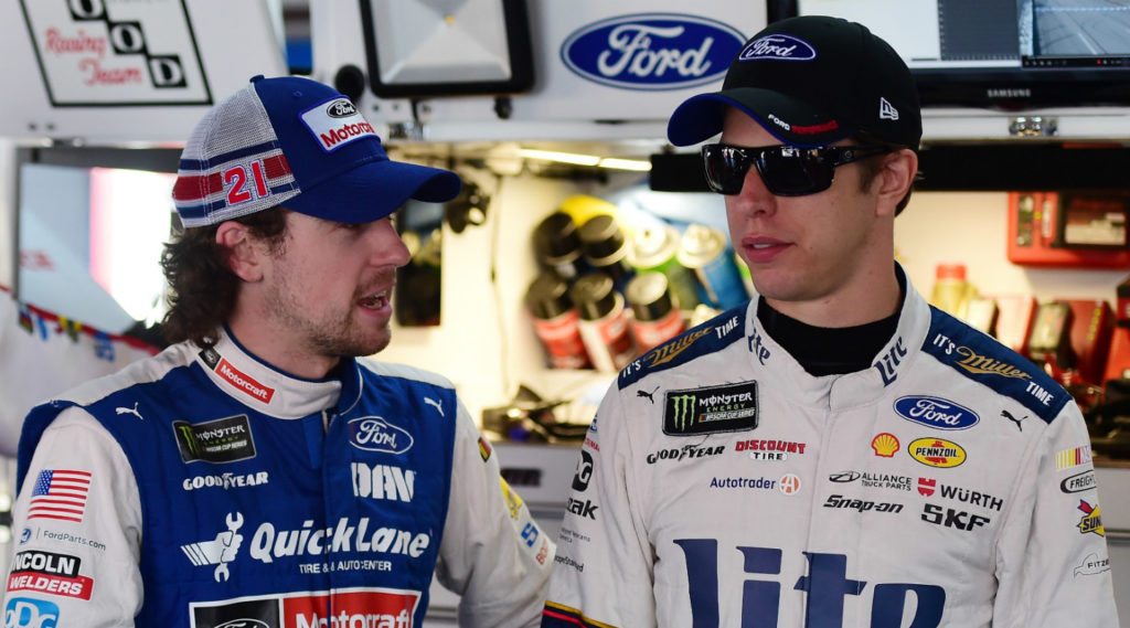 Ryan Blaney Brad Keselowski Fantasy NASCAR