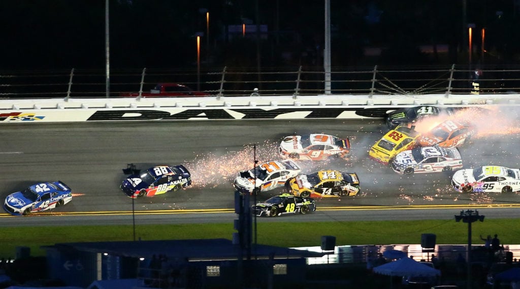 Fantasy NASCAR 2018 Big One Daytona Wreck