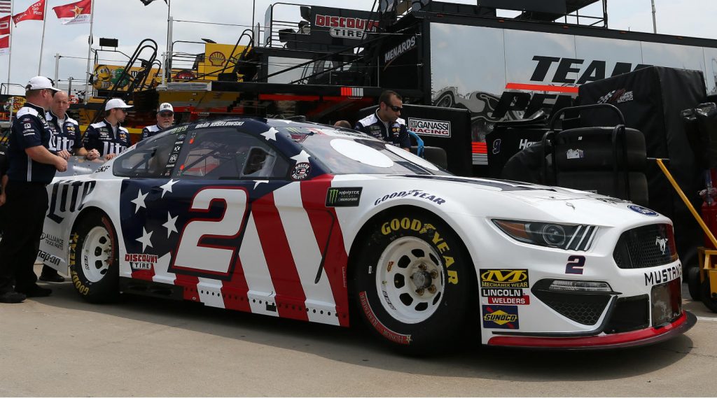 Brad Keselowski 2019 American Paint Scheme