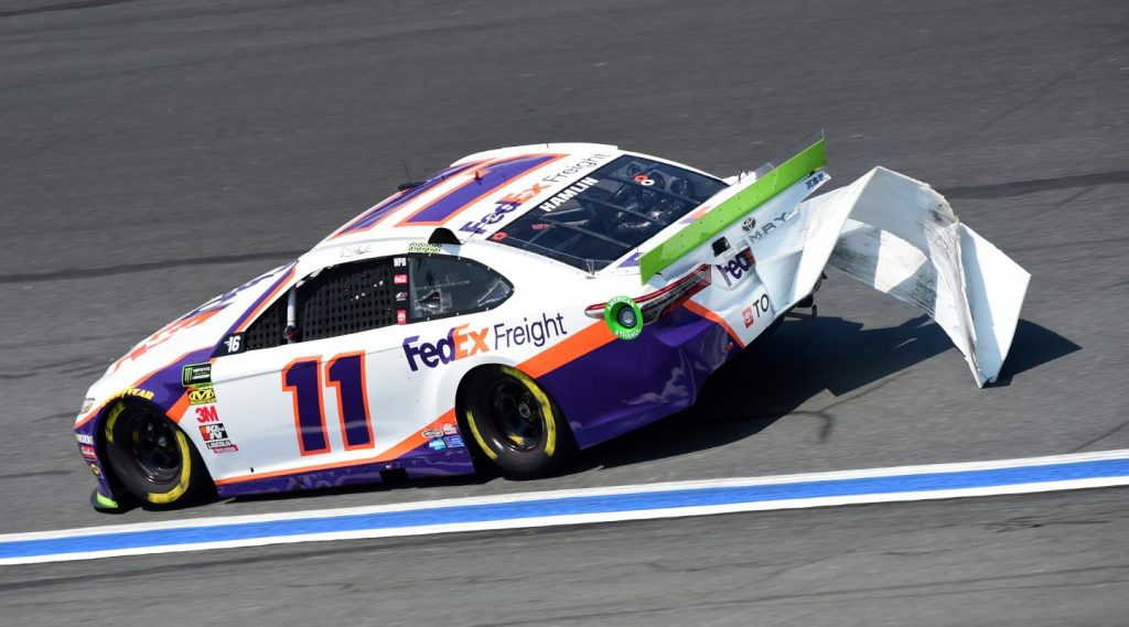 Denny Hamlin Roval Damage