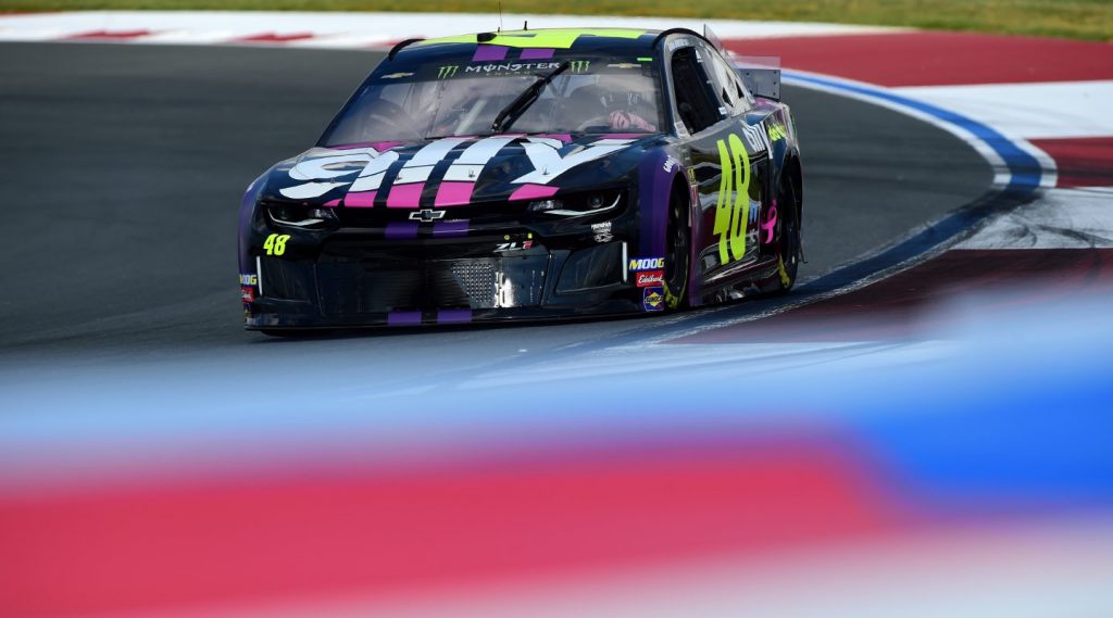 Jimmie Johnson Qualifying Roval 2019