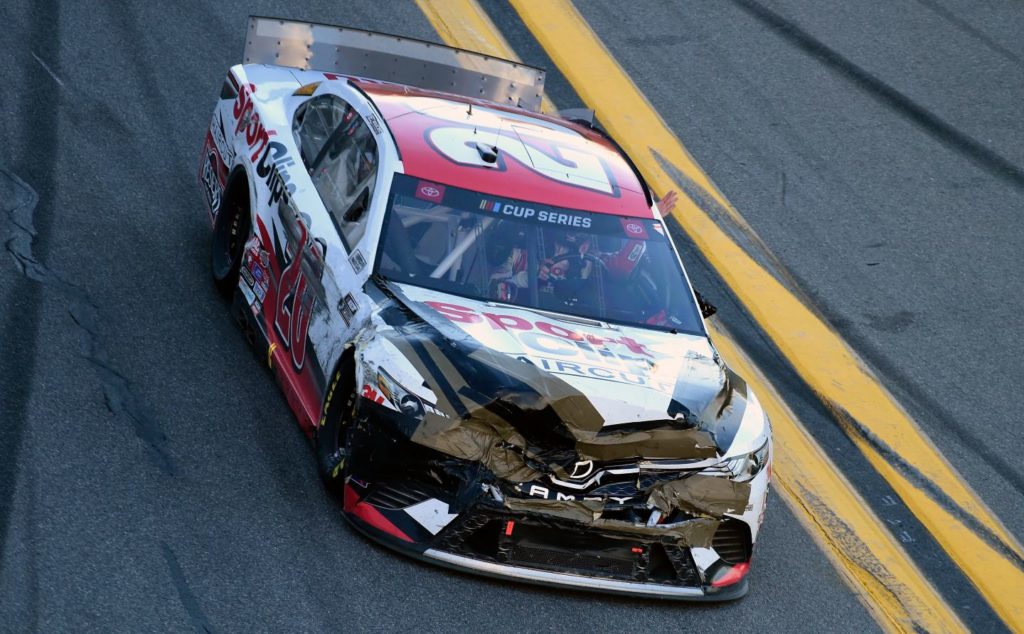 Erik Jones winning car Busch Clash 2020 Daytona