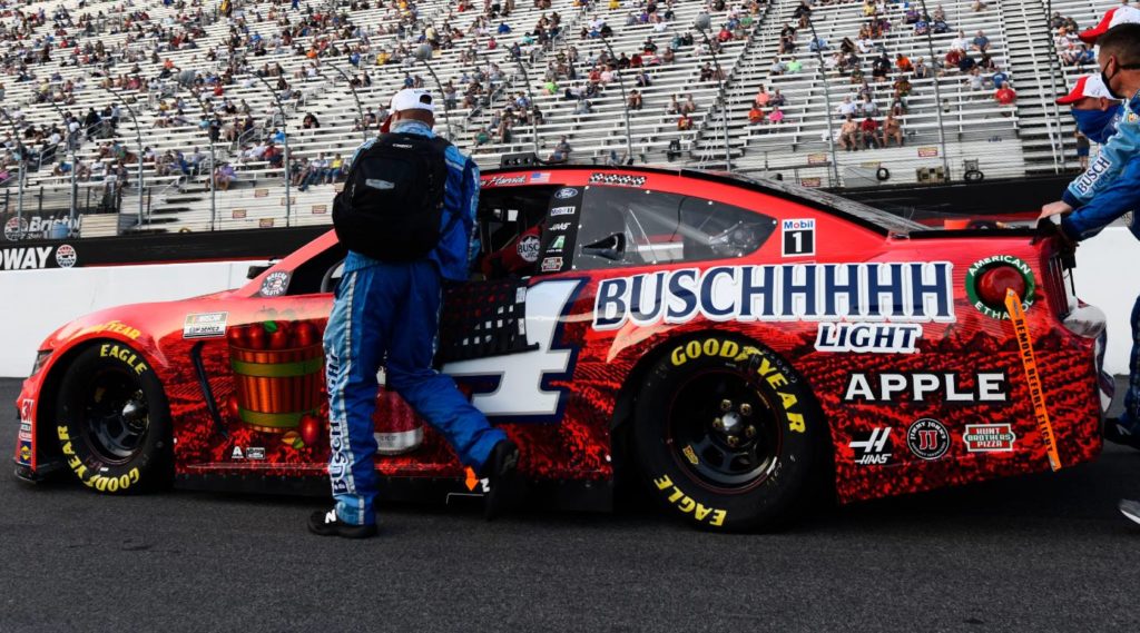 Kevin Harvick Busch Light Apple Car