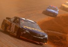 Bristol Dirt Race Content Schedule Christopher Bell at Bristol Dirt practice