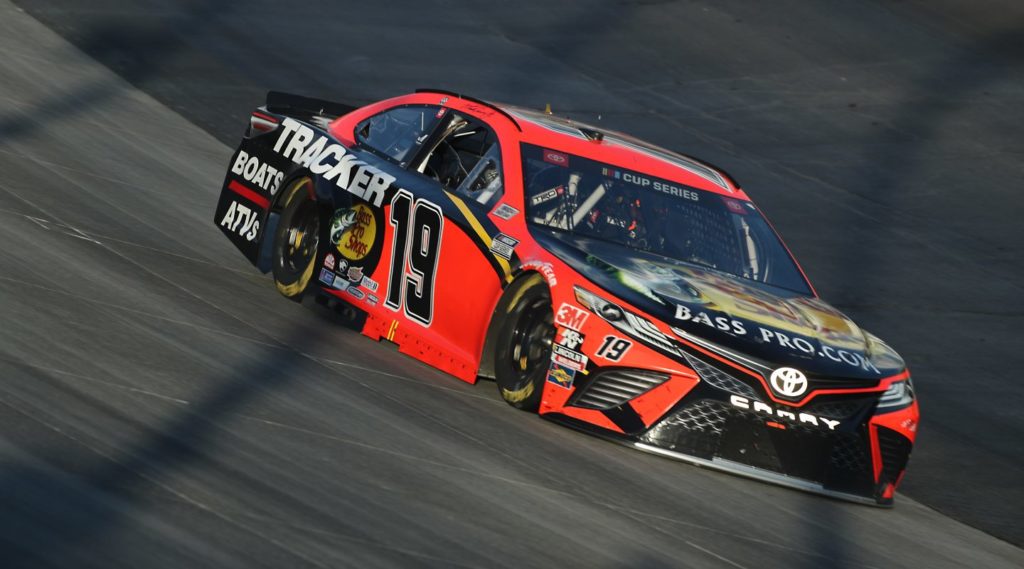 Martin Truex, Jr. #19 Toyota Bass Pro Shops racing at Dover 2020