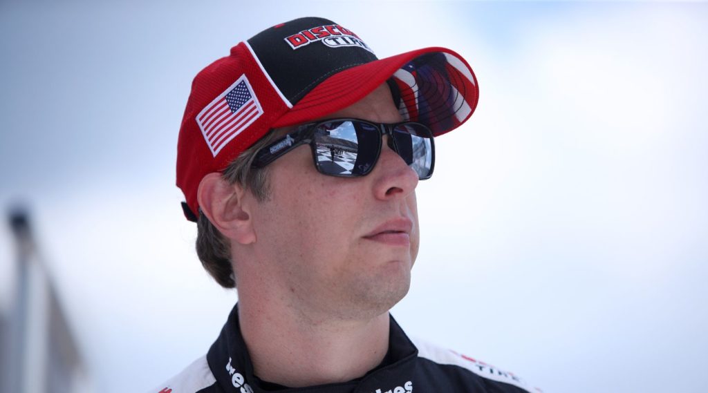 Brad Keselowski at Michigan International Speedway